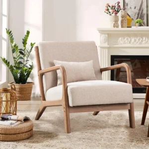 hertford+26 +wide+mid+century+upholstered+solid+wood+accent+chair+with+an+extra+pillow 88837588 (2)